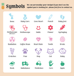 Annanas Design symbol chart – 25 symbols