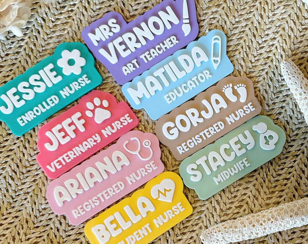 Personalised Name Badge