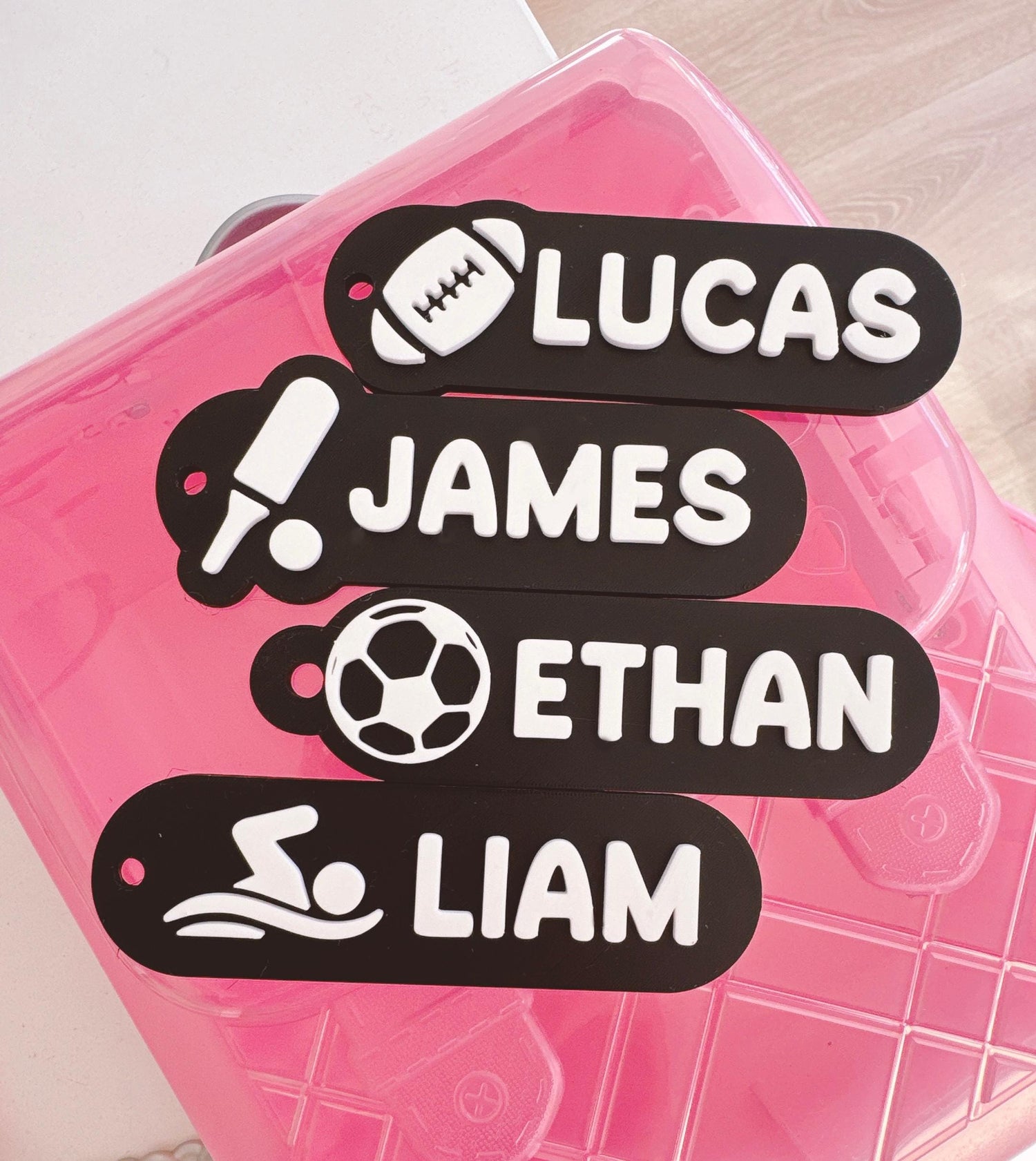 Personalized Sports Bag Tag