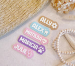 Personalised Name Badge – Name & Symbol, Magnetic or Pin Backing – photo 5