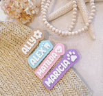 Personalised Name Badge – Name & Symbol, Magnetic or Pin Backing – photo 4