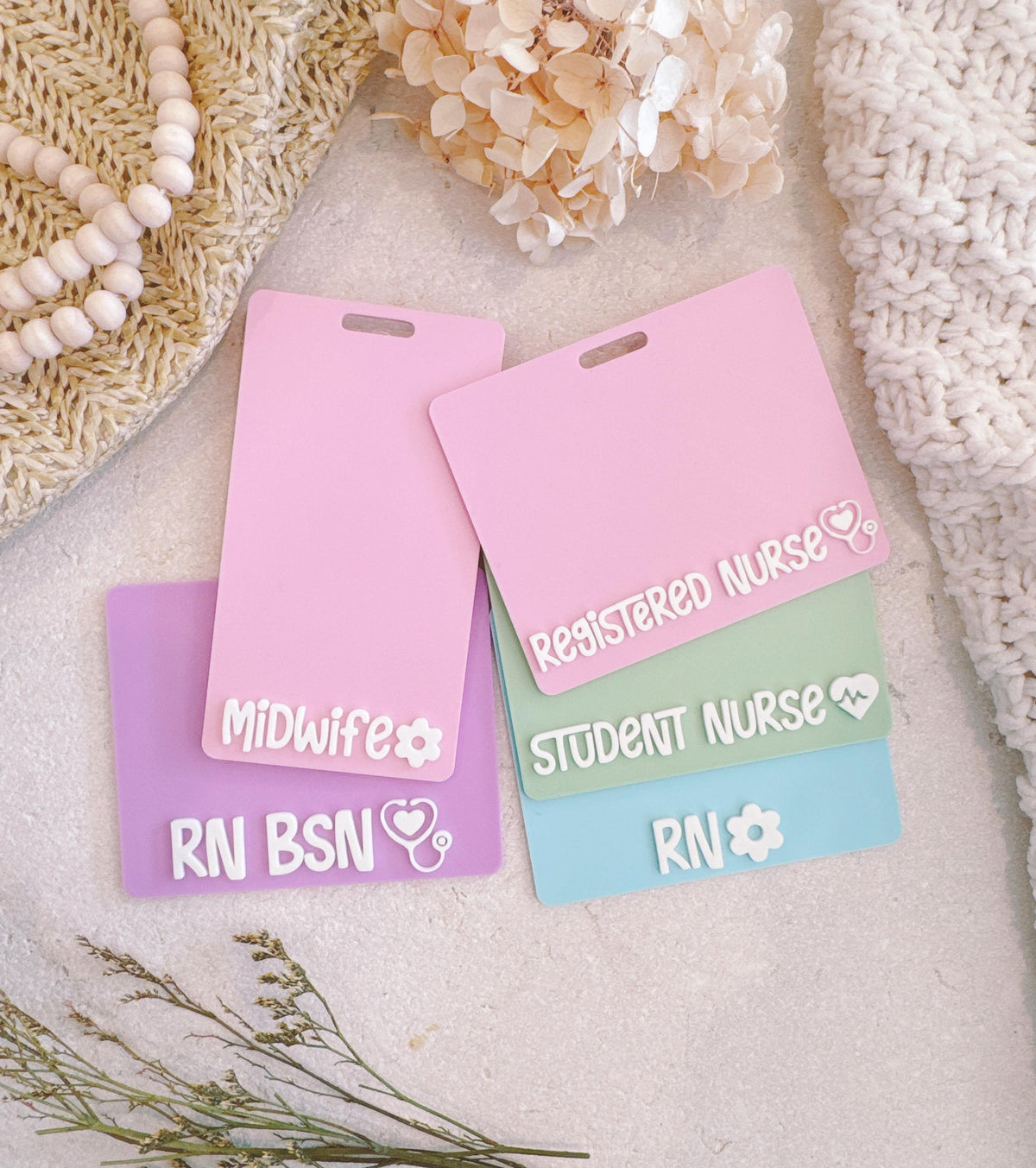 Personalised Badge Buddy – Name Tag Plate for ID Holders – photo 3