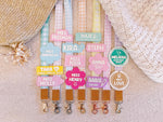 Personalised Teacher Lanyard – Fabric Lanyard with Custom Name Badge