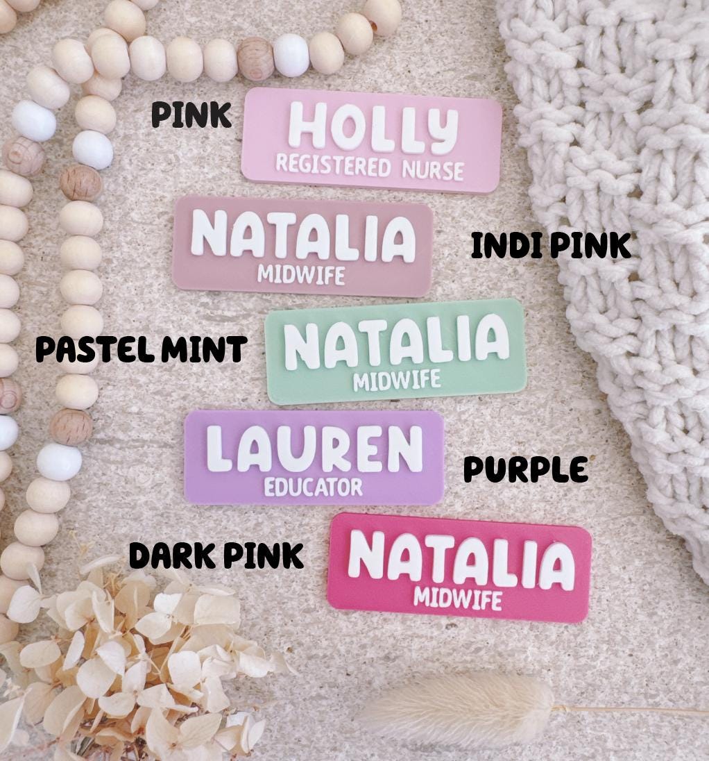 Personalised Name Badge for Healthcare Workers – Nurse, Doctor – photo 5